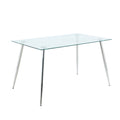 Modern Kitchen Glass dining table 51