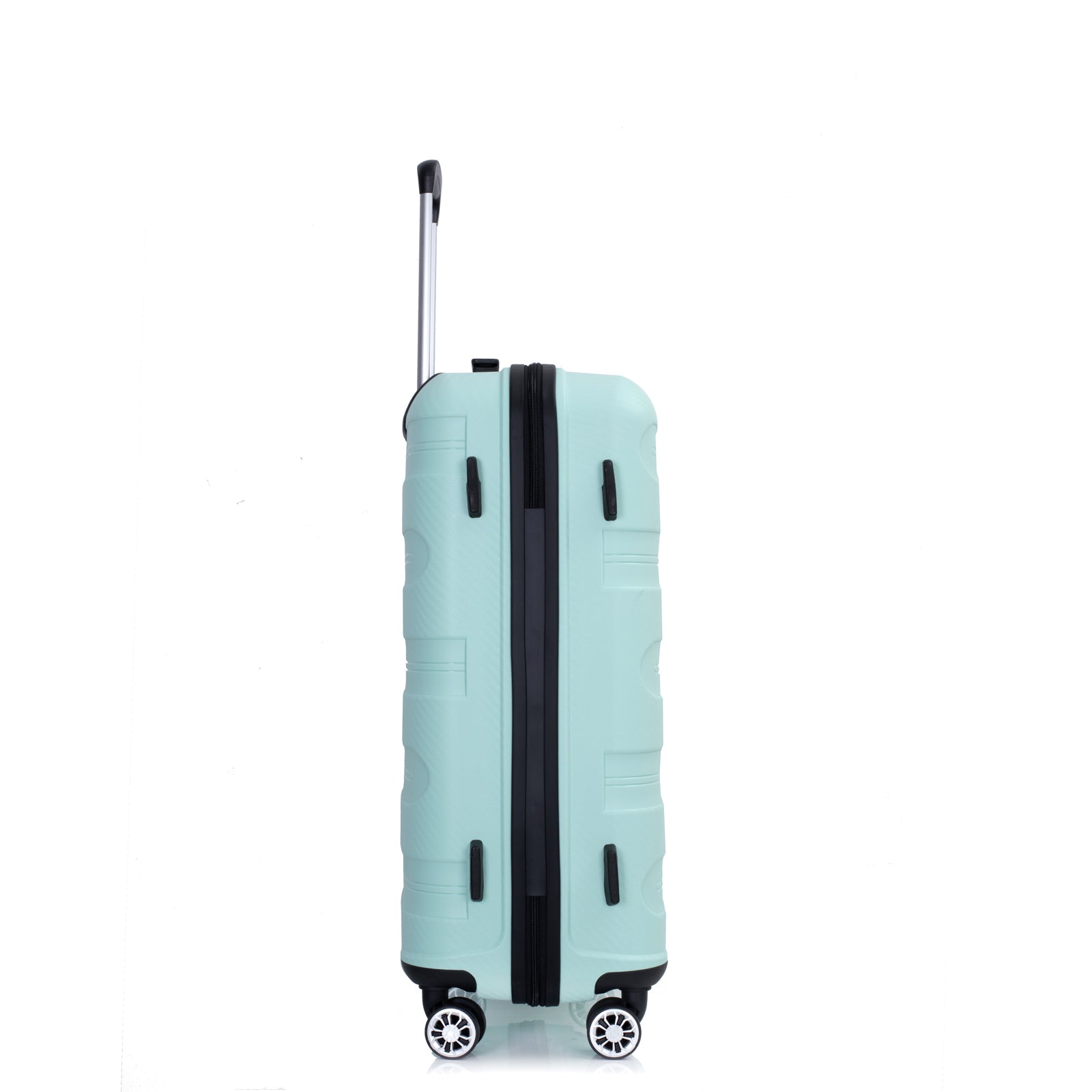 Hardshell Suitcase Spinner Wheels PP Luggage Sets light green-polypropylene
