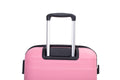 Hardshell Suitcase Spinner Wheels Pp Luggage Sets Lightweight Durable Suitcase With Tsa Lock,3 Piece Set 20 24 28 ,Pink Pink Polypropylene