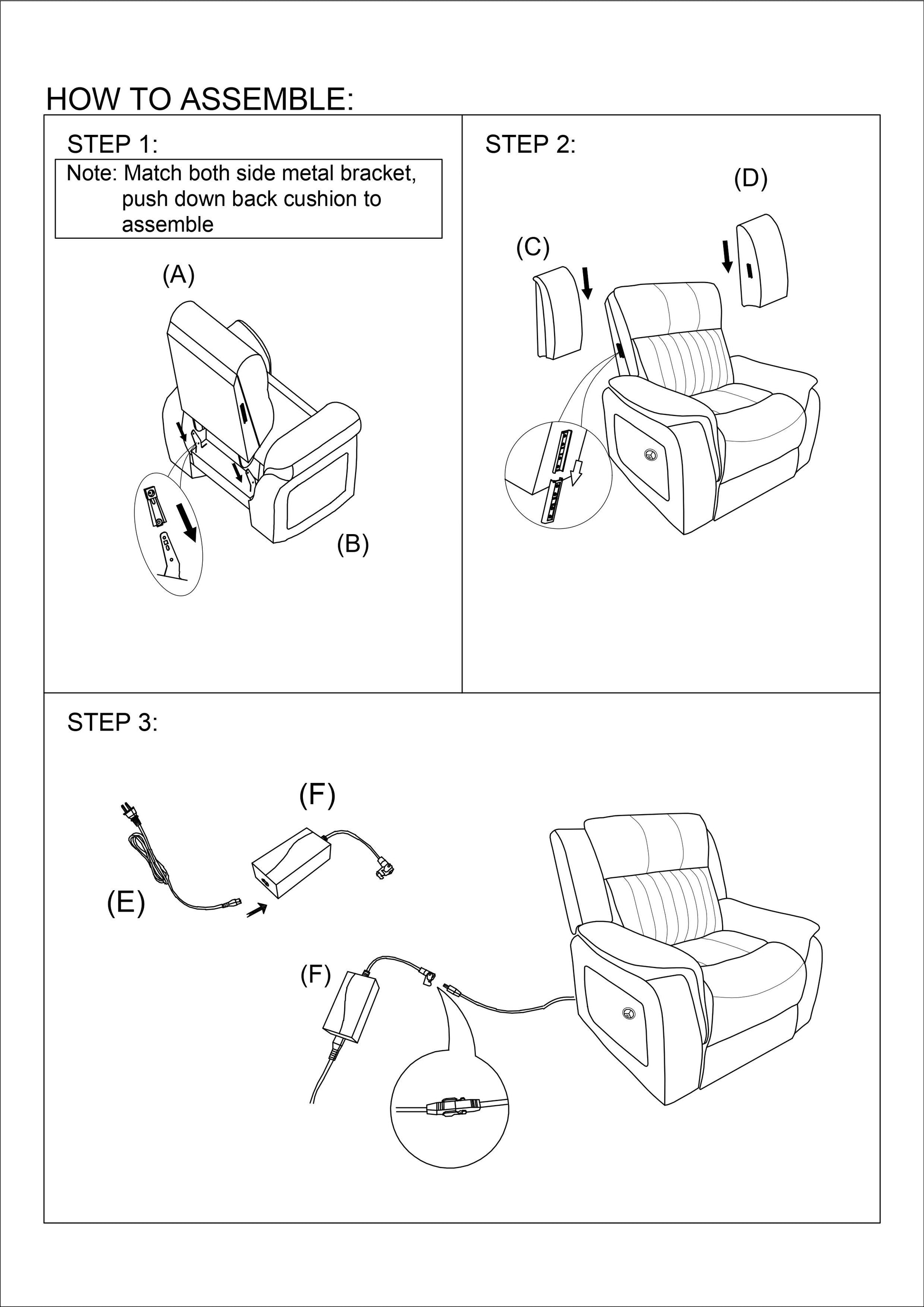 Contemporary Power Motion Glider Recliner Chair 1Pc Living Room Furniture Dark Coffee Coffee Faux Leather Primary Living Space Cushion Back Contemporary,Modern Pillow Top Arms Faux Leather