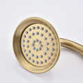Single Handle 4 Spray Patterns Bathroom Rain Shower Faucet With Body Jet Handshower In Brushed Gold Valve Included Brushed Gold Brass