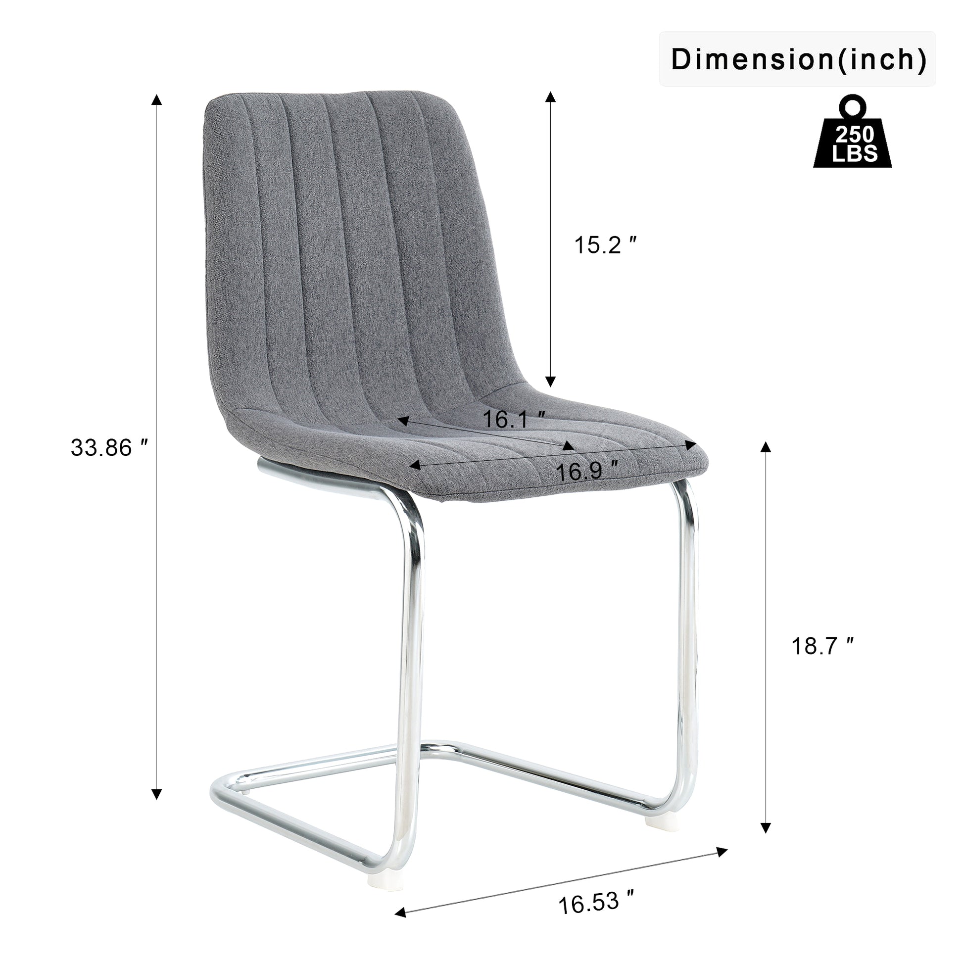 Modern Simple Light Luxury Dining Dark Grey Chair Home Bedroom Stool Back Student Desk Chair Metal Leg Silver Set Of 2 Dark Grey Foam Metal