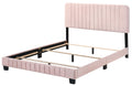 Lodi G0406 Fb Up Full Bedpink Pink Foam Velvet