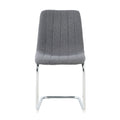 Modern Simple Light Luxury Dining Dark Grey Chair