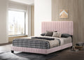 Lodi G0406 Fb Up Full Bedpink Pink Foam Velvet
