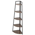 Corner Shelf, 5 Tier Corner Bookshelf, 70