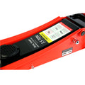 Floor Jack, 3.5 Ton Low Profile Floor Jack, Heavy Duty black+red-steel