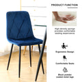 Modern Velvet Dining Chairsfabric Accent