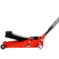 2.5 Ton Low Profile Floor Jack,Steel Racing Floor Jack black+red-steel