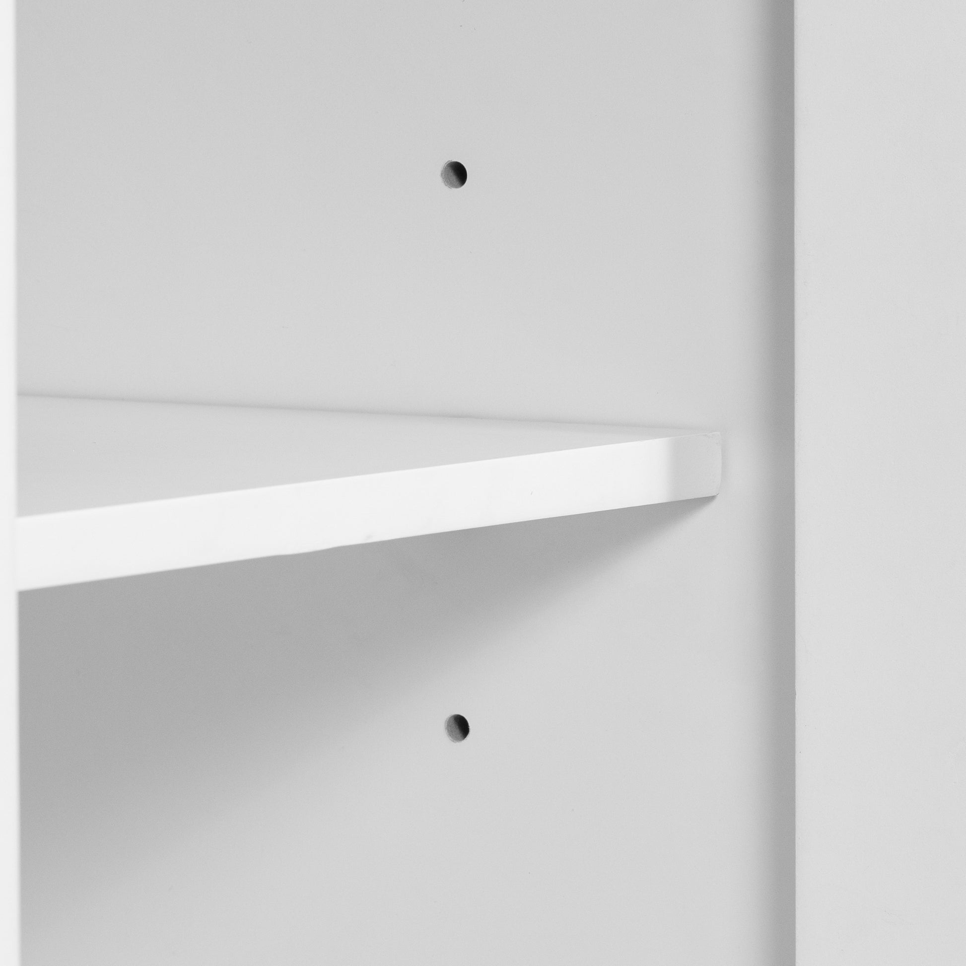 Contemporary White Bathroom Vanity Cabinet 36X18X34 Inches, 4 Drawers & 1 Cabinet Door, Multipurpose Storage, Resin Integrated Sink, Adjustable Shelves, Solid Wood Frame With Mdf White Modern Solid Wood Mdf Resin