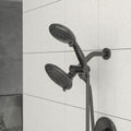 Multi Function Dual Shower Head Shower System With 5