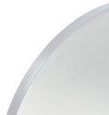 Silver 20x30 INCH Metal Arch Barhroom mirror silver-classic-mdf+glass-aluminium alloy