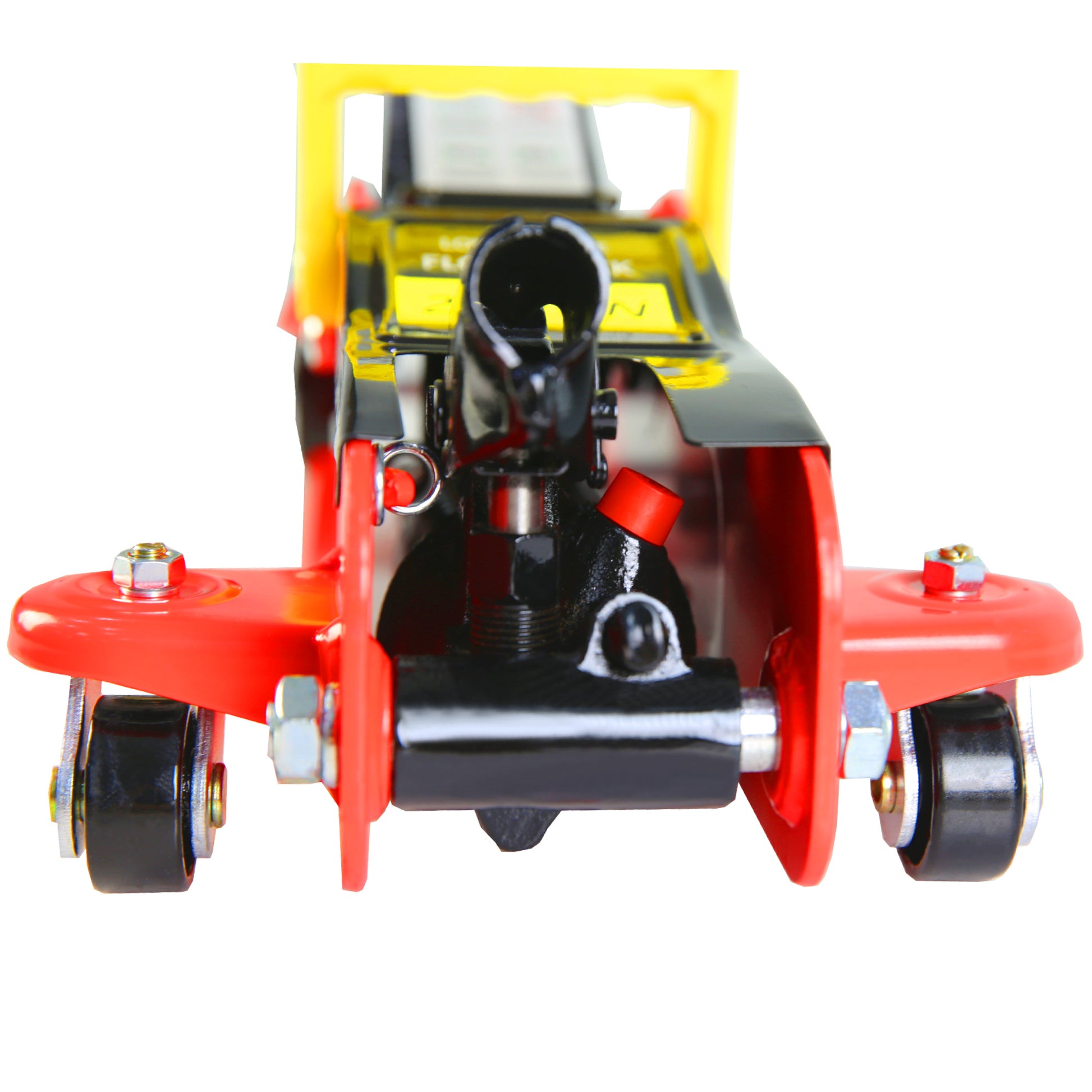 Floor Jack, 2 Ton Low Profile Floor Jack, Heav yDuty black+red-steel