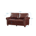 Living Room Sofa With Storage Sofa 2 3 Sectional Burdy Faux Leather Burgundy Foam Pu Leather 5 Seat