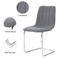 Modern Simple Light Luxury Dining Dark Grey Chair