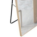 The3Rd Generation Packaging Upgrade Includes A Light Oak Solid Wood Frame Full Length Mirror, Dressing Mirror, Bedroom Entrance, Decorative Mirror, Clothing Store, And Floor Mounted Mirror. 60