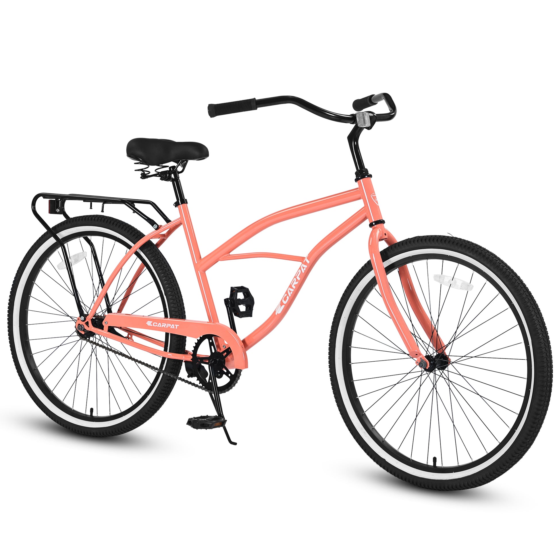 womens beach bicycle S26204 26 Inch Beach Cruiser Bike For Men And Women, Steel Frame, Sing