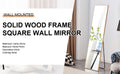 The3Rd Generation Packaging Upgrade Includes A Light Oak Solid Wood Frame Full Length Mirror, Dressing Mirror, Bedroom Entrance, Decorative Mirror, Clothing Store, And Floor Mounted Mirror. 60