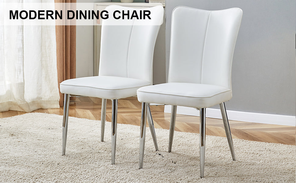 Modern Minimalist Dining Chairs, Office Chairs. 2