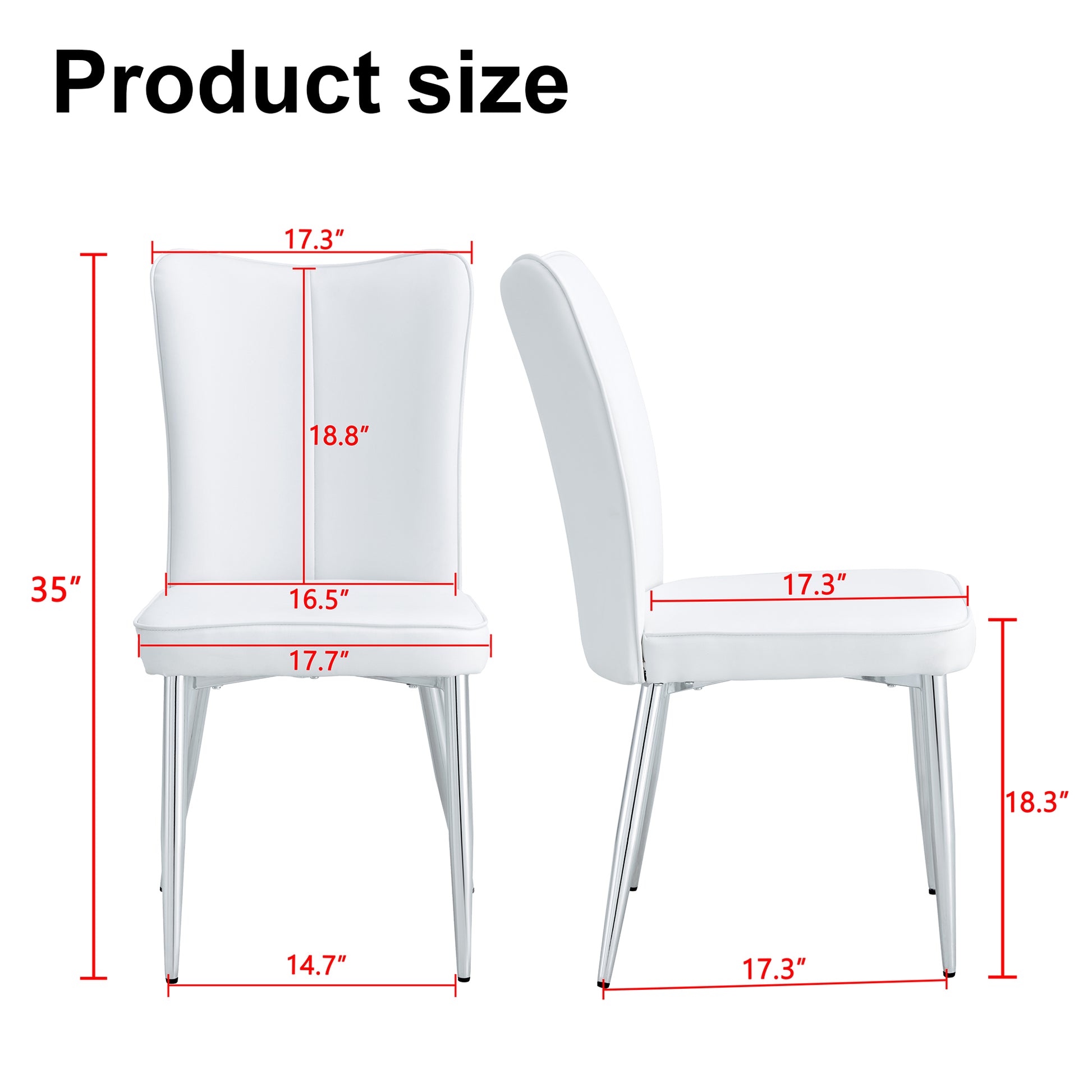 Modern Minimalist Dining Chairs, Office Chairs. 2