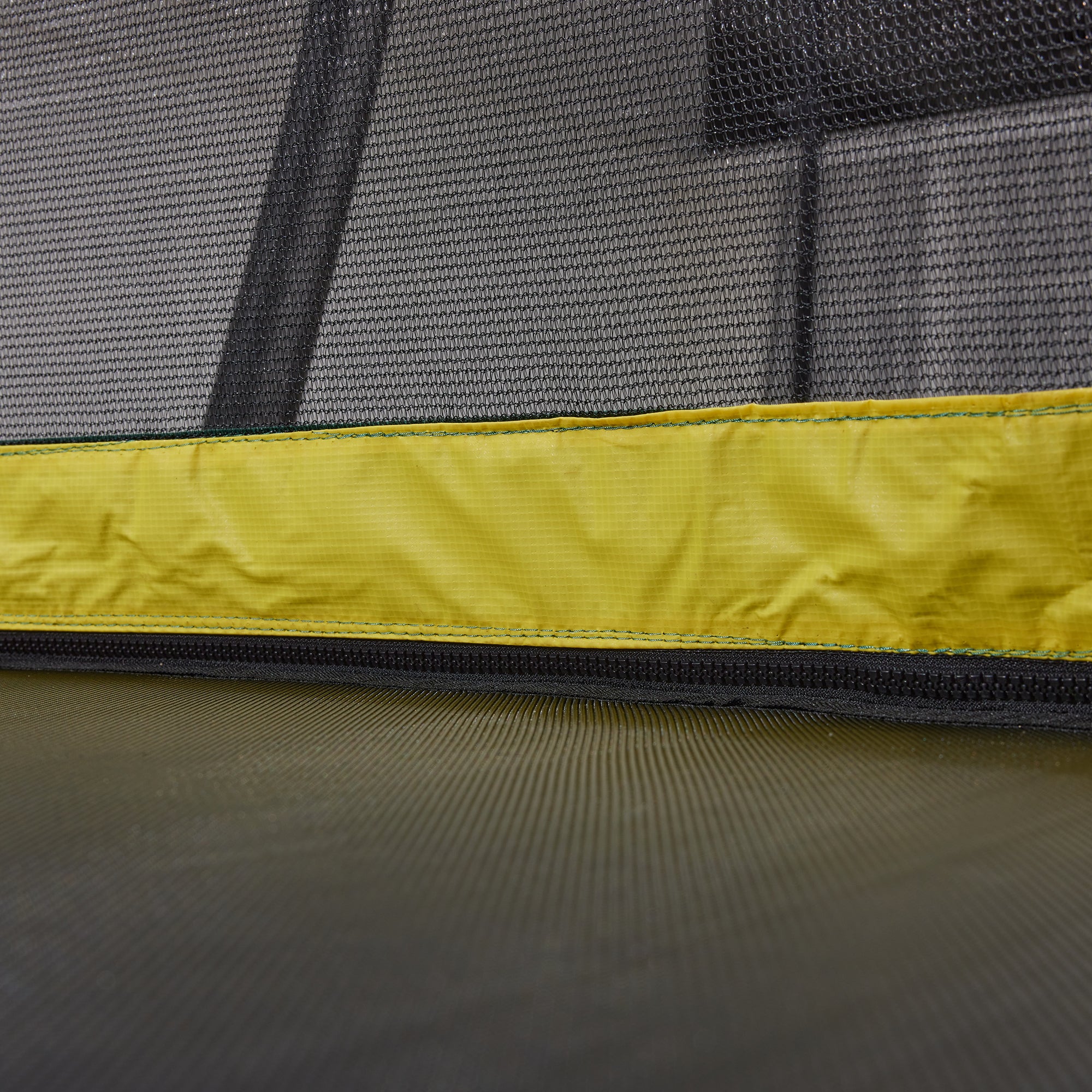 YC 14FT Recreational Trampolines with Enclosure for green-steel