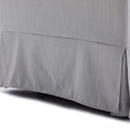 4 Seat Module Sectional Sofa Couch With 2 Ottoman,Seat Cushion And Back Cushion Removable And Washable,Light Grey Light Grey Wood Primary Living Space Soft Modern Rubberwood Foam Linen 4 Seat