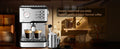 Geek Chef Espresso Machine,Espresso and Cappuccino silver-stainless steel