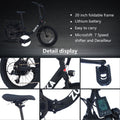 Electric Bike For Adults, 500W Motor 25Mph Max Speed, 48V 10Ah Removable Battery, 20