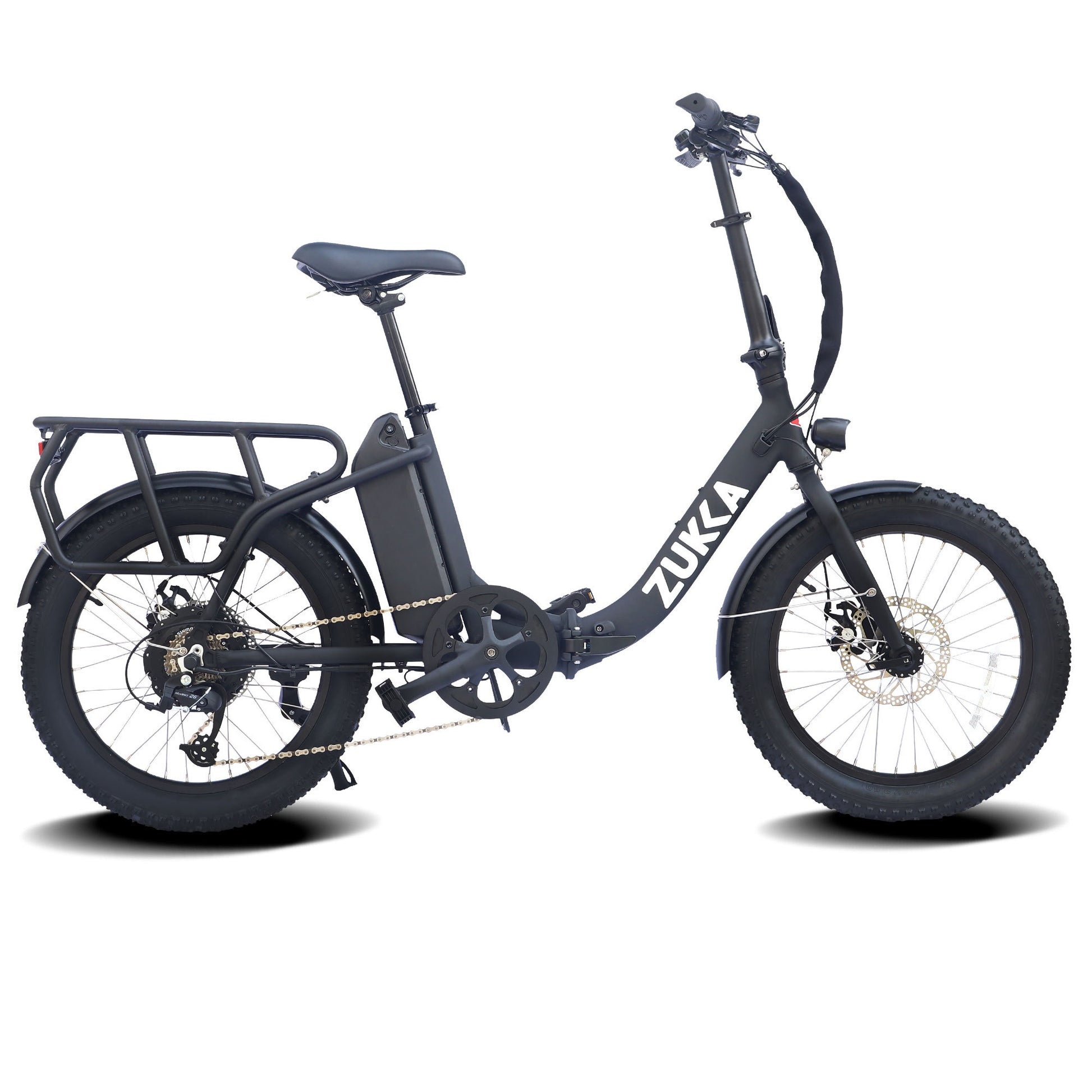 Electric Bike For Adults, 500W Motor 25Mph Max Speed, 48V 10Ah Removable Battery, 20" Fat Tire Foldable Electric Bike And 7 Speed Electric Bicycles Cycling Black Garden & Outdoor American Design Aluminium Alloy