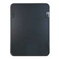 Black 22x30 INCH Metal Rectangle Barhroom mirror black-classic-mdf+glass-aluminium alloy