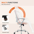Mid Back Task Chair With Lumbar Support,Pink Pink Abs Pc