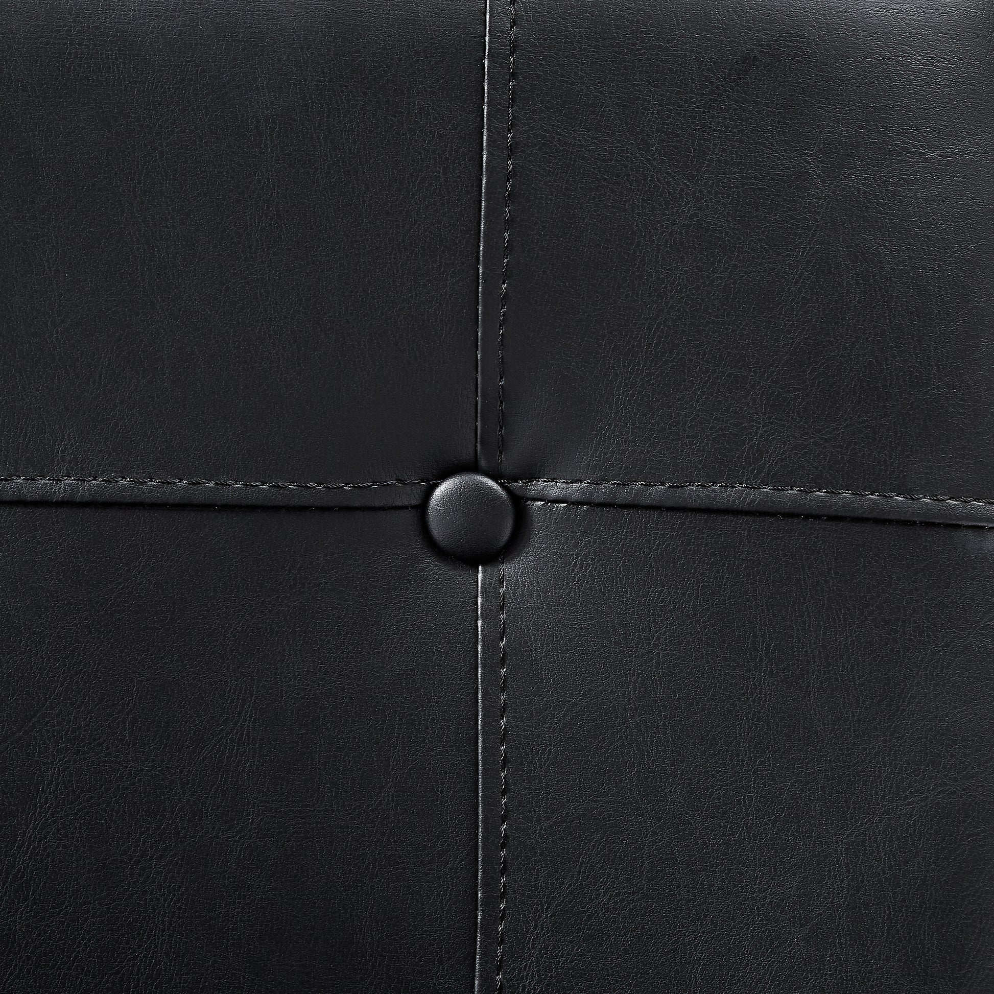 Nordic Square Dining Table And Chair Black Foam Mdf