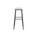 Counter Height Bar Stool Set Of 2 For Dining Room Kitchen Counter Island,Linen Fabric Upholstered Breakfast Stools With Footrest,Beige Gray Pale Blue Beige Kitchen Foam Dry Clean Modern Bar Stools Foam Linen