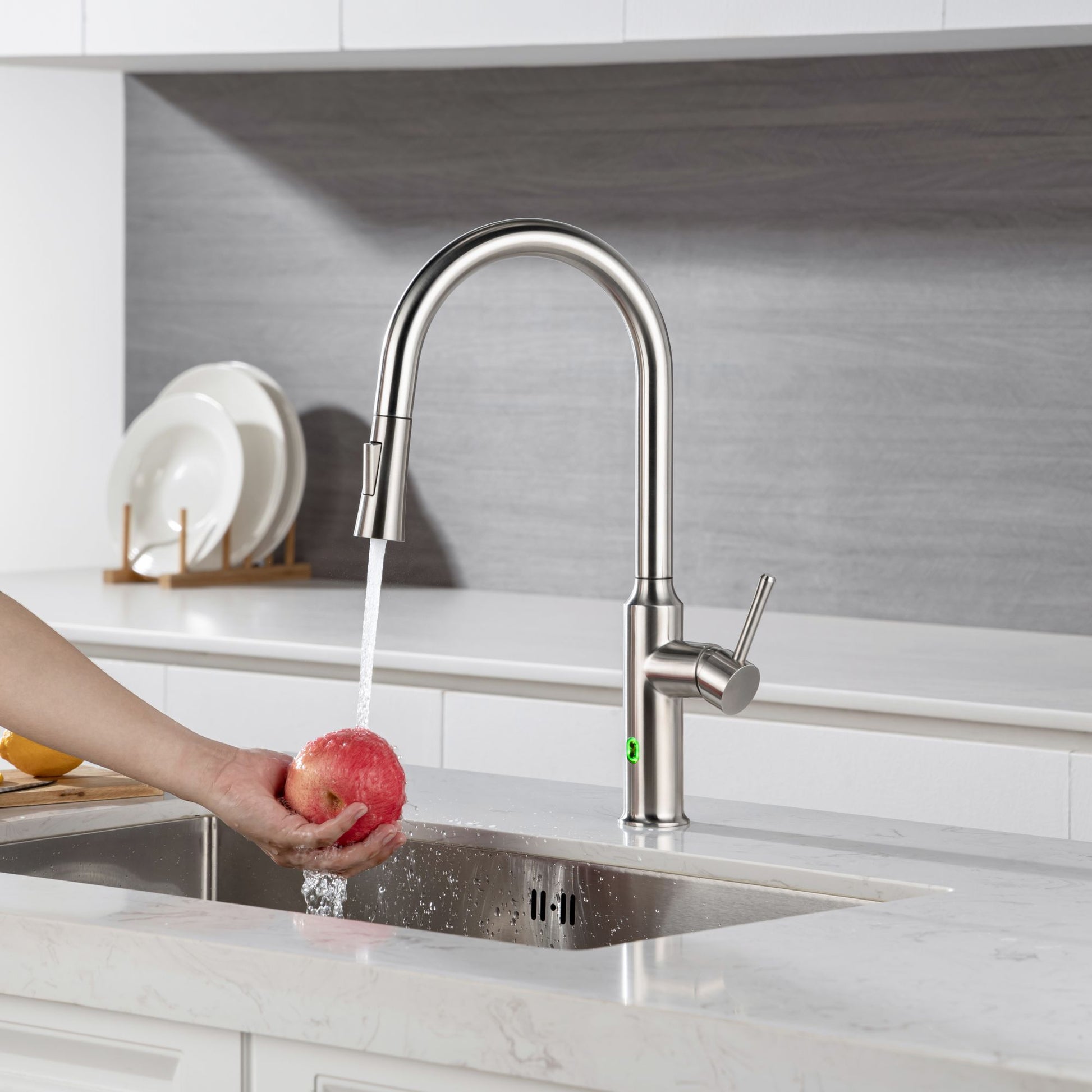Rainlex Pull Down Touchless Kitchen Faucet -