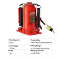 20 Ton Air Hydraulic Bottle Jack, With Manual Hand Pump Used For The Maintenance Of Automobiles, Agricultural Vehicles, Heavy Trucks, Mobile Machinery, And Heavy Equipment Red Steel