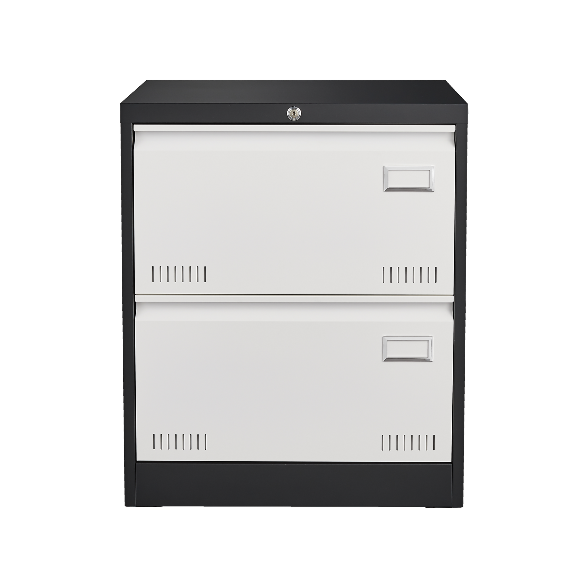 2 Drawer Metal Lateral File Cabinet With Lock,Office Vertical Files Cabinet For Home Office Legal Letter A4,Locking Metal File Cabinet,Assembly Required Filing Cabinets 1 2 Drawers Black Office Drawers Included Metal