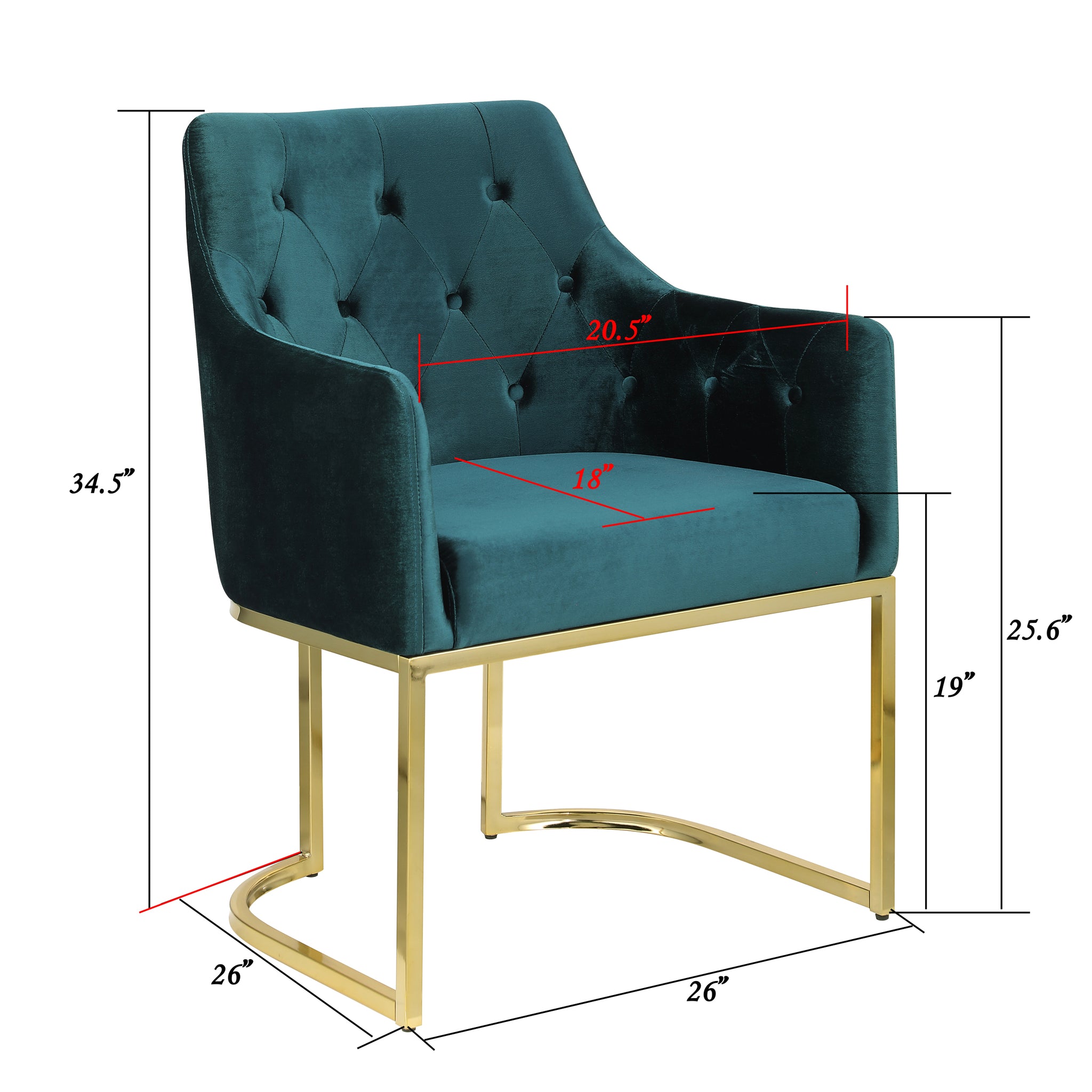 LOZENGE PLAID GOLD BASE ACCENT CHAIR blue-primary living