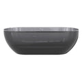 69 inch Transparent grey solid surface bathtub for grey-oval-bathroom-oil rubbed-61-69