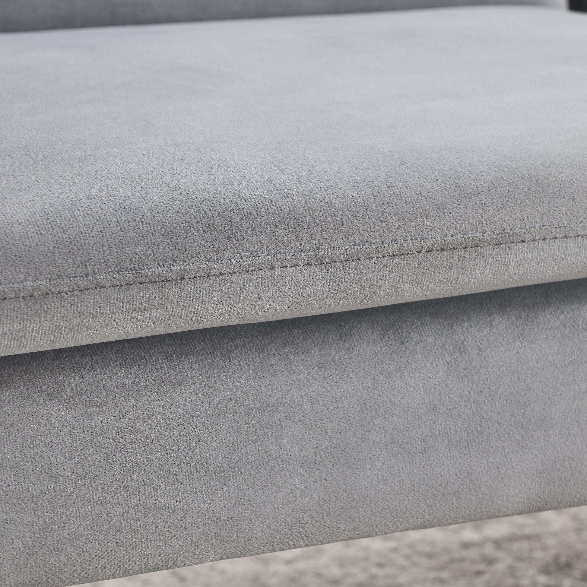 72.5" Convertible Sofa Bed, Adjustable Velvet Sofa Bed Velvet Folding Lounge Recliner Reversible Daybed Ideal For Bedroom With Two Pillows And Center Leg Grey Velvet