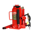 20 Ton Air Hydraulic Bottle Jack, With Manual Hand Pump Used For The Maintenance Of Automobiles, Agricultural Vehicles, Heavy Trucks, Mobile Machinery, And Heavy Equipment Red Steel