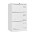 Filing Cabinet Lateral File Cabinet 3 Drawer, White Filing Cabinets With Lock, Locking Metal File Cabinets Three Drawer Office Cabinet For Legal Letter A4 F4 Home Offic Filing Cabinets 3 4 Drawers White Office Drawers Included Metal