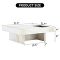 A Modern And Practical Coffee Table With Imitation Marble Patterns, Made Of Mdf Material. The Fusion Of Elegance And Natural Fashion 31.4