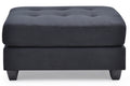 Malone G635 O Ottomanblack Black Foam Microfiber