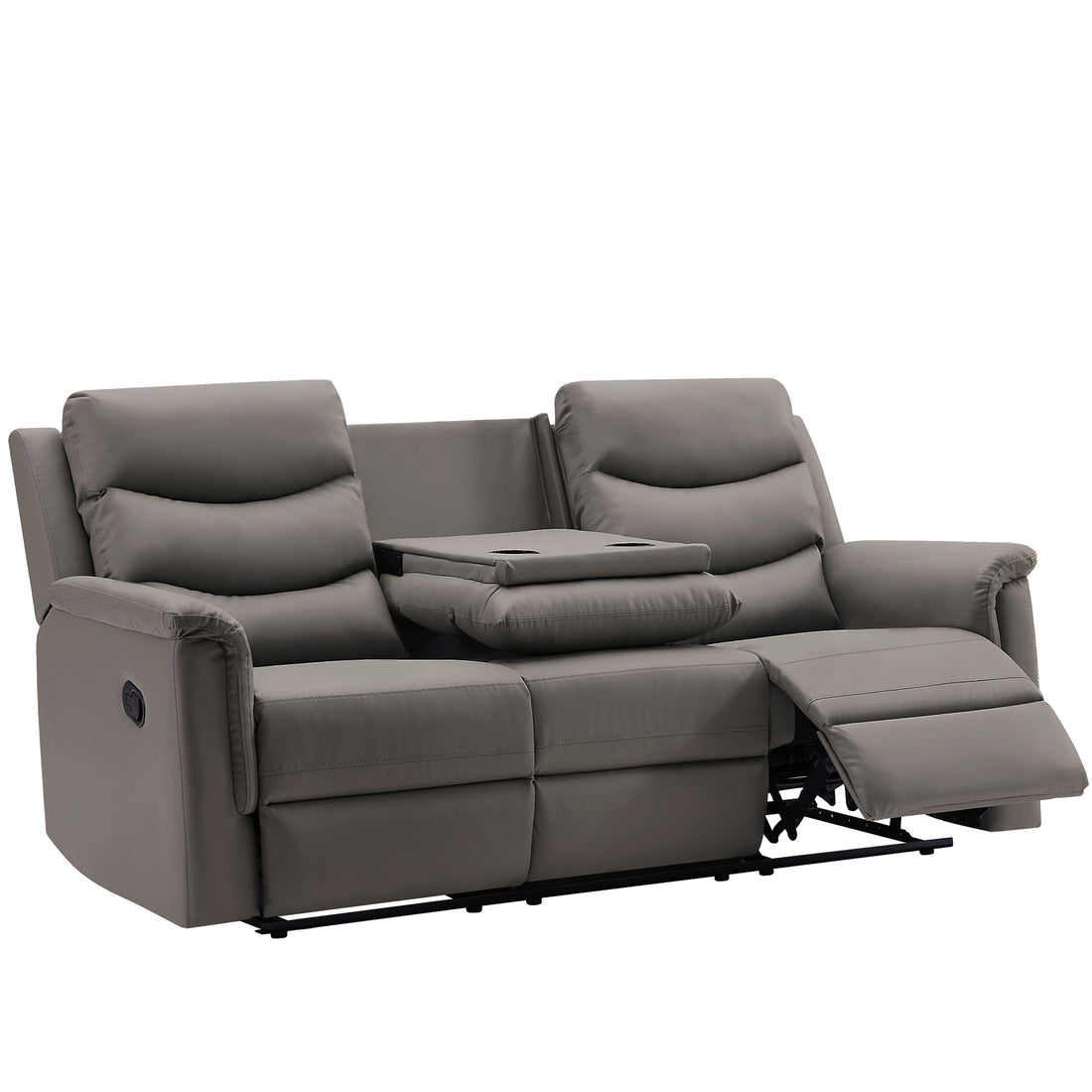 Motion Sofa 3 2 Grey Pu K2553S00005 W223S00448 Gray Pu 5 Seat