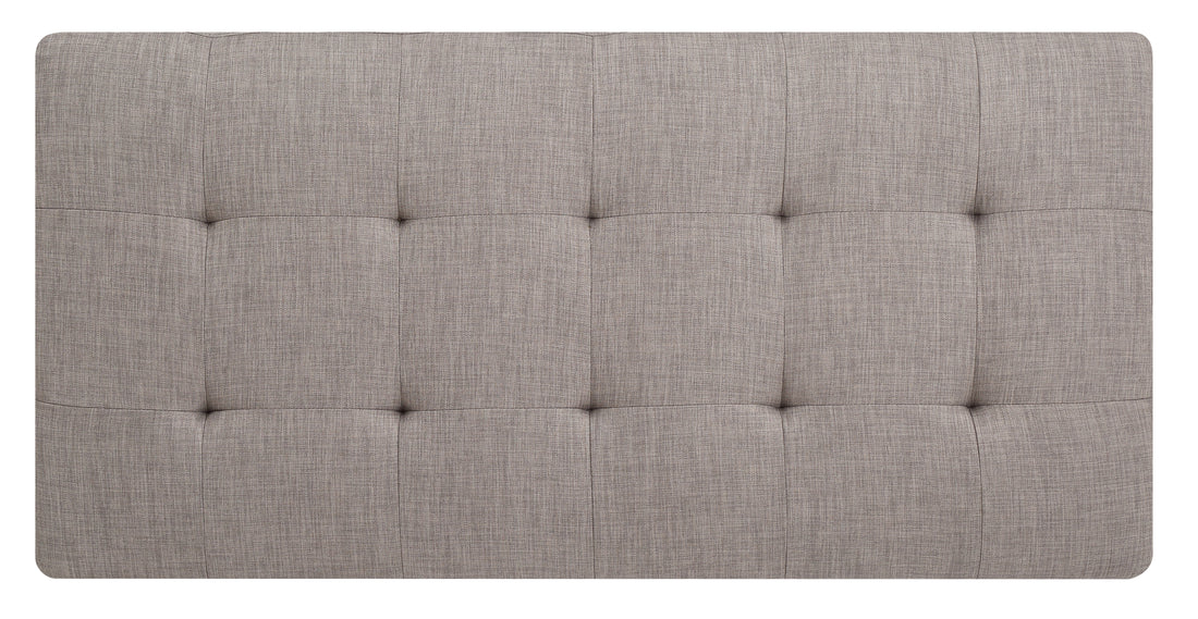 Sleek Gray Contemporary Ottoman For Living Rooms Gray Foam Fabric