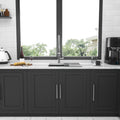 Gunmetal Black Kitchen Sink 15