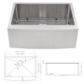 27 Inch Farmhouse Kitchen Sink 27