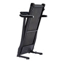 Treadmill 2.5 Hp Folding Treadmill, Easy To Move, With 3 Speed Incline Adjustment And 12 Preset Programs, 3 Countdown Modes, Heart Rate, Bluetooth, Etc., Suitable For Home And Gym Use Black Steel