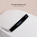 Smart Toilets With Heated Bidet Seat, Portable Toilet With Bidet Built, Bidet Toilet With Dryer And Warm Water White Ceramic