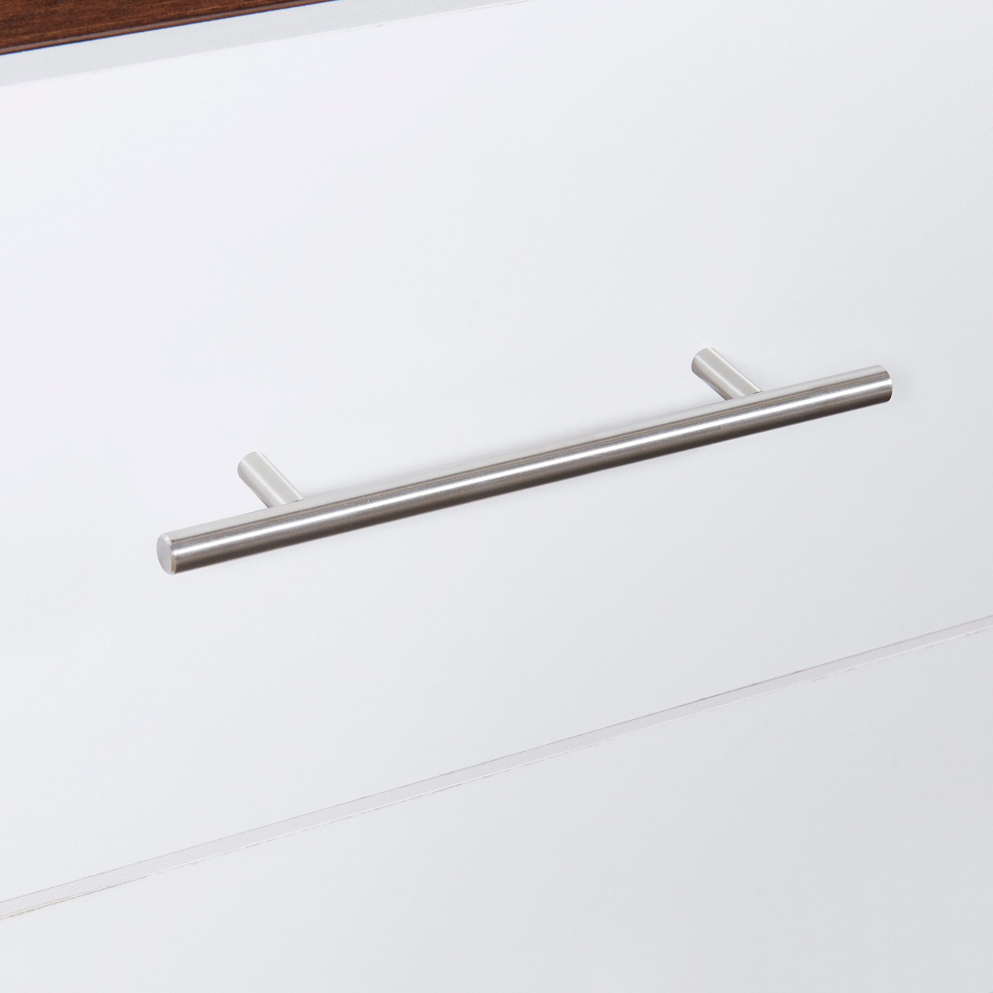 Twin Size Murphy Bed Wall Bed With Cabinet,White Twin White Solid Wood Mdf